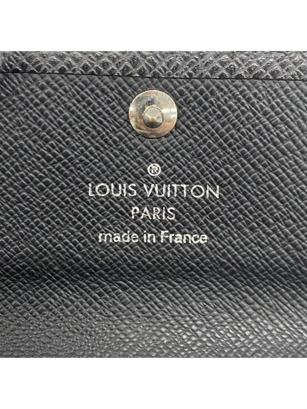 Louis Vuitton Key Case Taiga Multicles 6 Ardoise Key Holder
